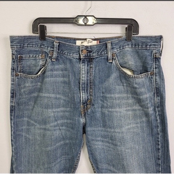 Levi's 527 Jeans Men's 38x32 Blue Boot‎ Cut Denim Western Cowboy Casual A1 - Picture 2 of 11